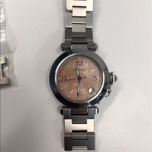 Cartier Pasha C Stainless Steel Watch